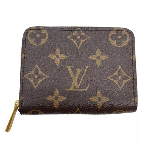 Authentic LOUIS VUITTON Zippy Coin Purse M60067 Monogram Canvas #36632109 - Picture 1 of 12